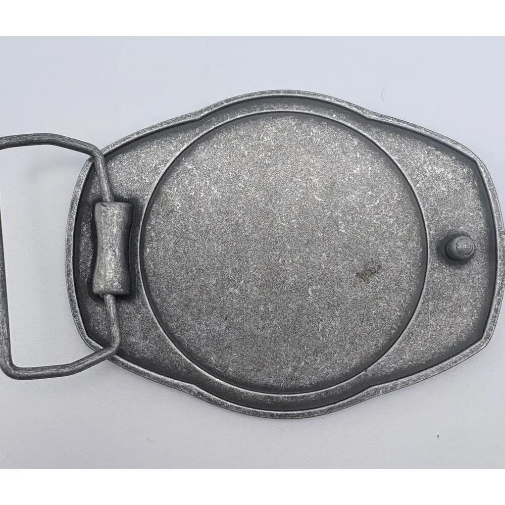Captain American Silver-Tone Belt Buckle